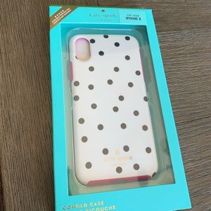 Kade Spade Dancing Dot iPhone X/XS Case